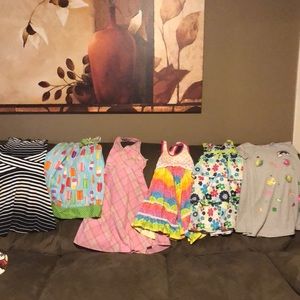 SOLD WITH BUNDLE Size 6/6x/7 Summer Dress Lot